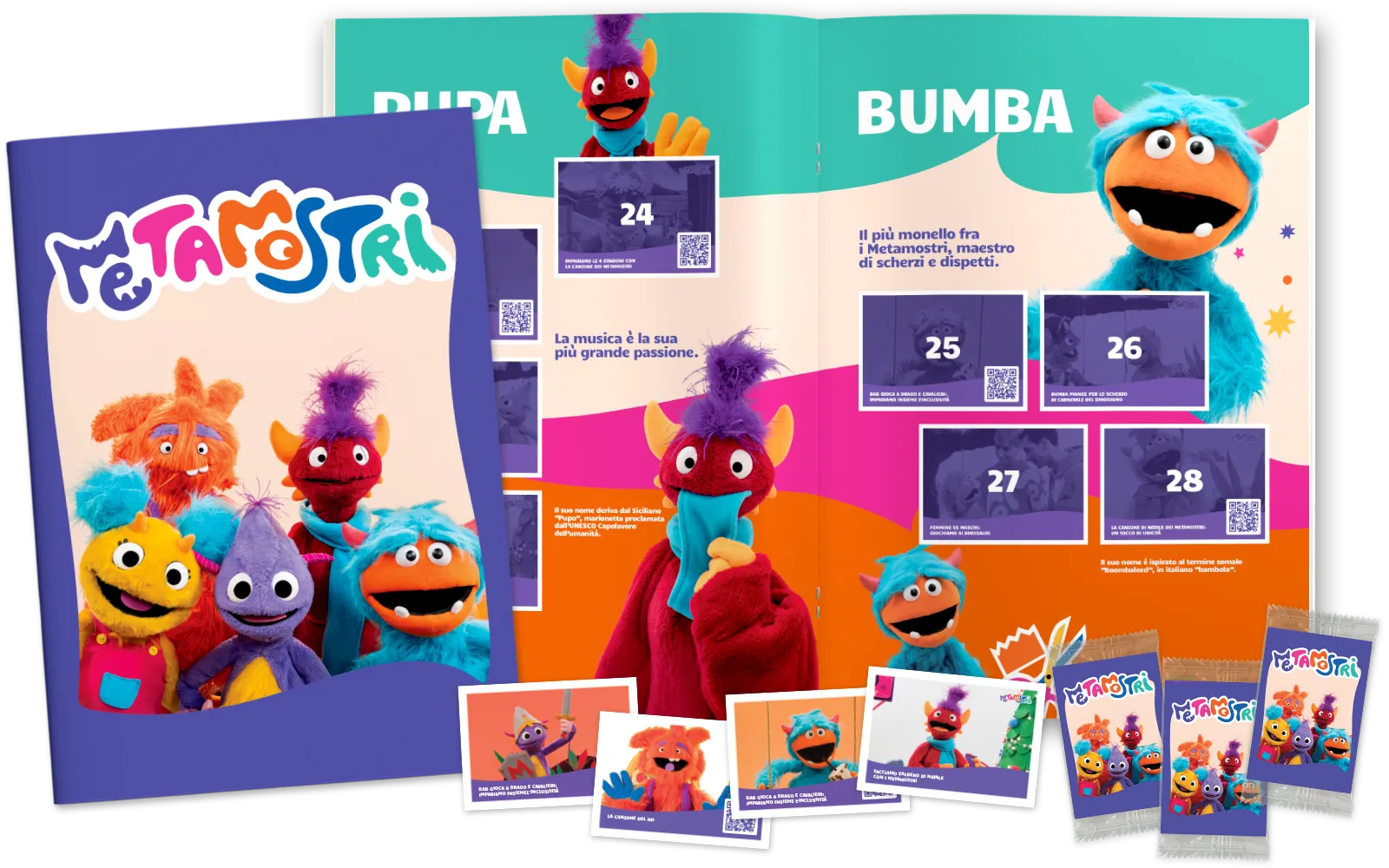 album di figurine personalizzate per editori e collezioni