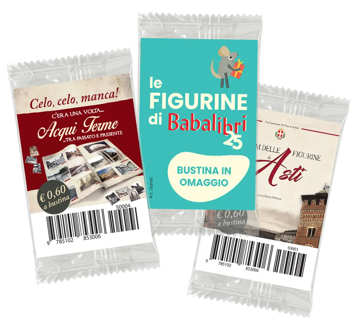 bustine personalizzate per editori e collezioni
