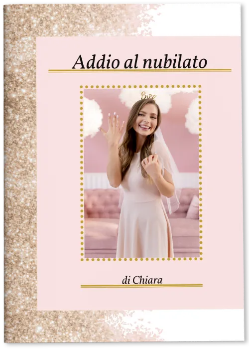 album di figurine per festeggiare l'addio al nubilato