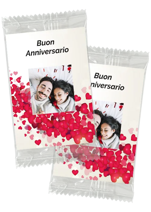 bustine di figurine fidanzati amore regalo anniversario