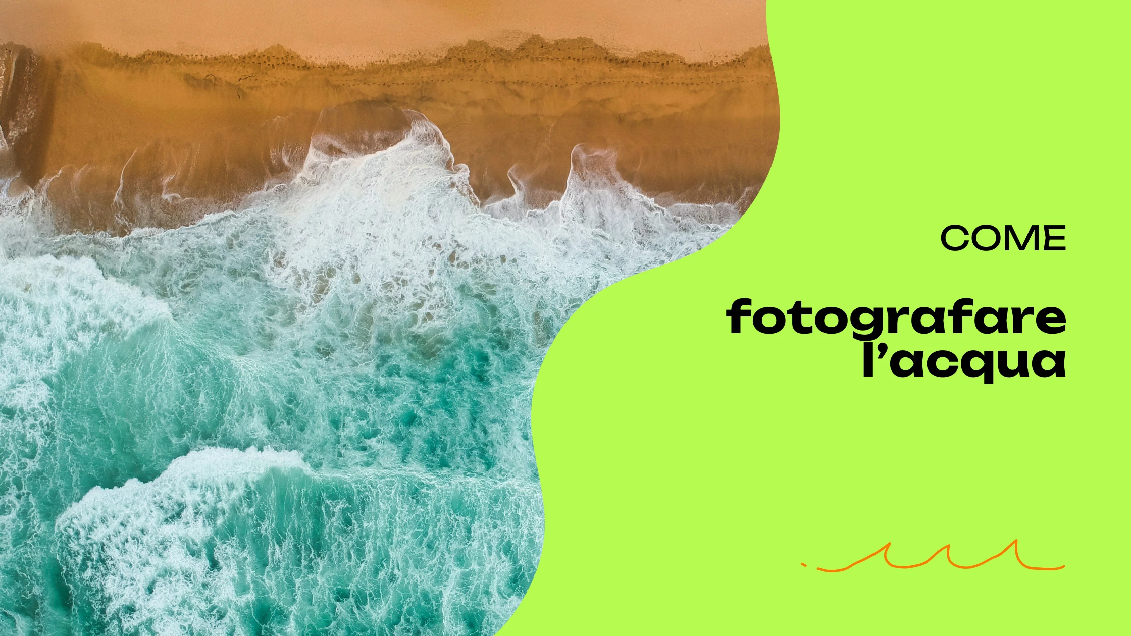 Come fotografare l’acqua